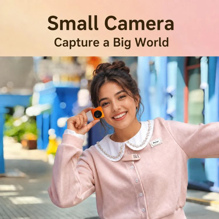 S5 6400PX 1.4 inch LCD HD Digital Mini Thumb Pocket Camera(Pink) - Image 6