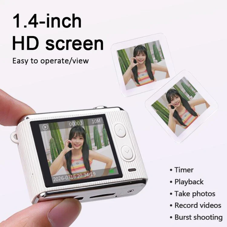 S6 Mini CCD 1.4-inch Screen Retro Filter Portable Digital Camera(Green) - Image 7