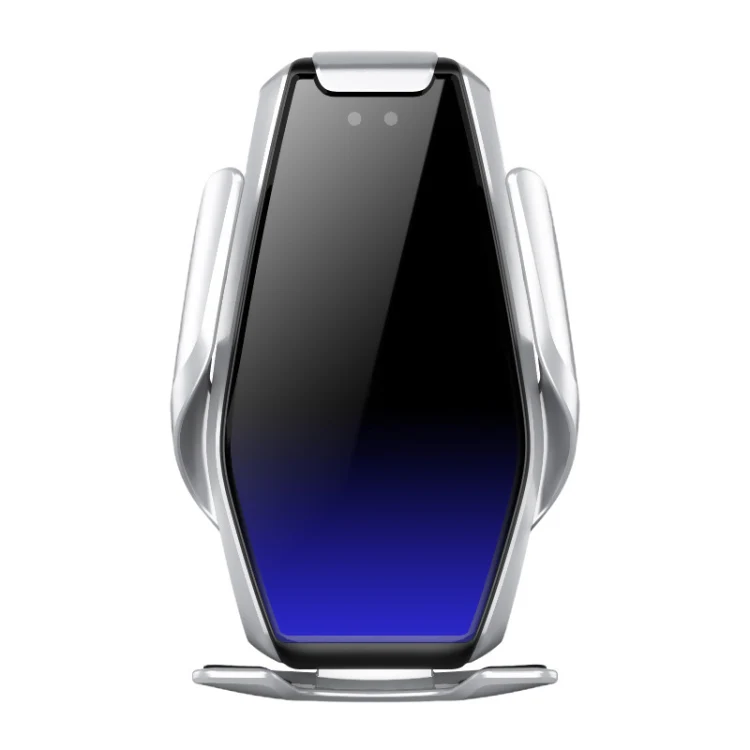 S7 15W QI 360 Degree Rotatable Infrared Induction Car Air Outlet Wireless Charging Mobile Phone Holder for 4.0-6.5 inch Mobile Phones(Silver) - Image 2