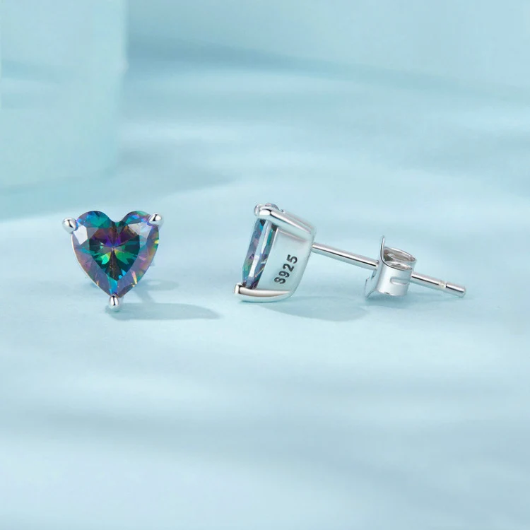S925 Sterling Silver Retro Fantasy Love Sweet Cool Earrings(SCE1736) - Image 3