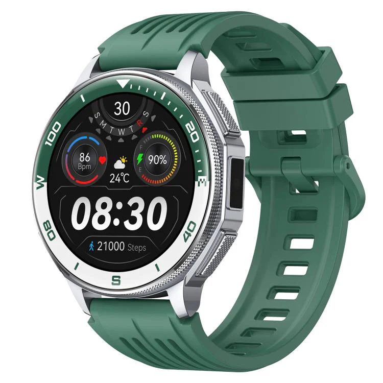 S99 1.43 inch GPS Sports Smart Watch, Support Bluetooth Call / Heart Rate / Blood Oxygen / Sleep Monitoring(Green)