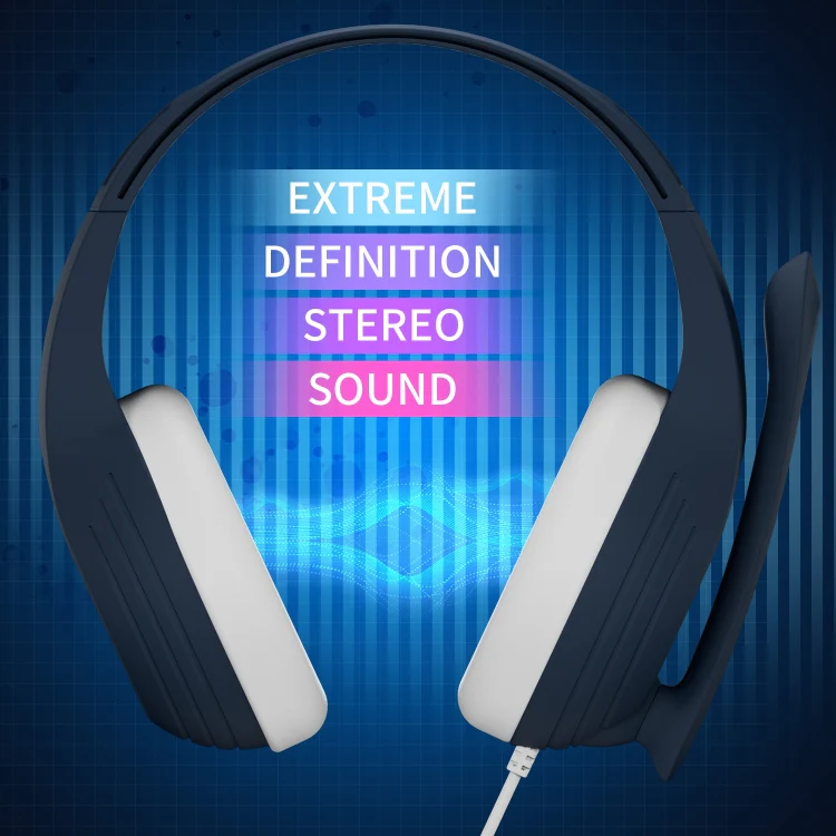 SADES A9 3.5mm Port Adjustable Gaming Headset with Microphone(Blue) - Image 2