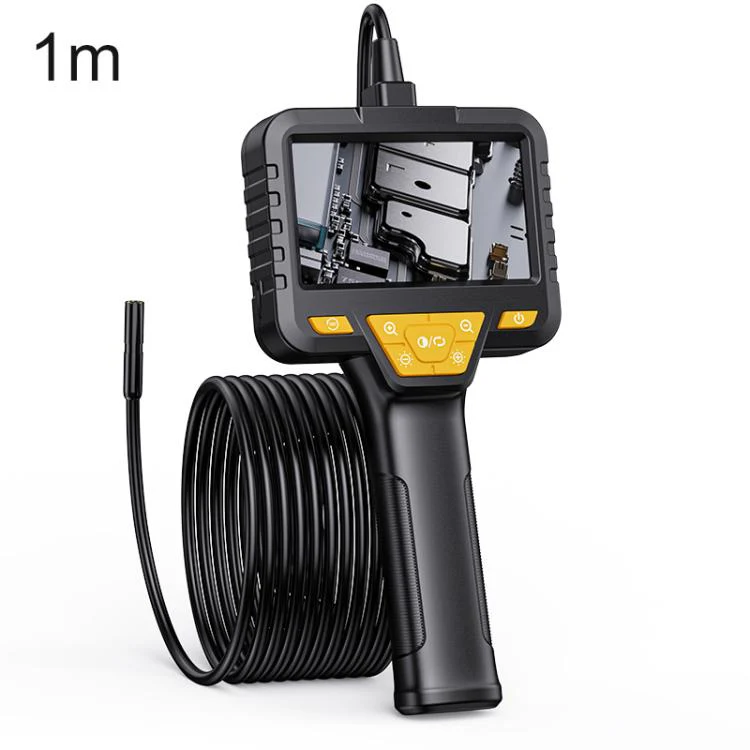 SC08 4.3 inch IPS HD Screen 8mm Industry Digital Endoscope, Type:1m Hard Cable Single-lens