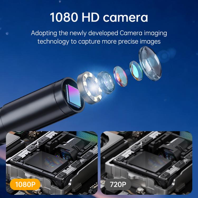 SC08 4.3 inch IPS HD Screen 8mm Industry Digital Endoscope, Type:1m Hard Cable Single-lens - Image 4