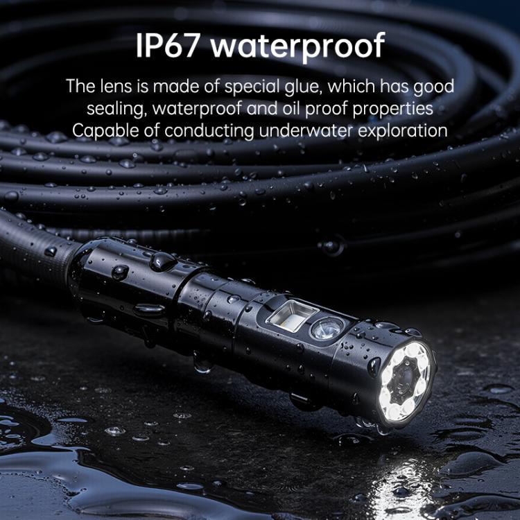 SC08 4.3 inch IPS HD Screen 8mm Industry Digital Endoscope, Type:5m Hard Cable Dual-lens - Image 7