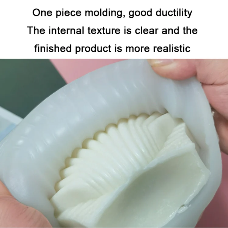 Scallop DIY Scented Candle Silicone Mold, Specification: SX-LZ-307 - Image 4