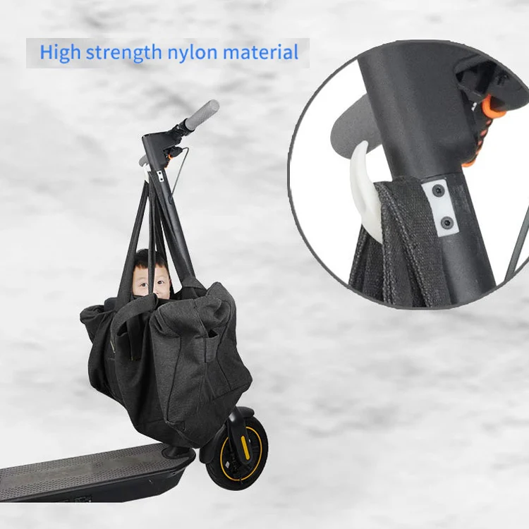 Scooter Front Hook Nylon Hook Accessories For Ninebot MAX G30(Black) - Image 4