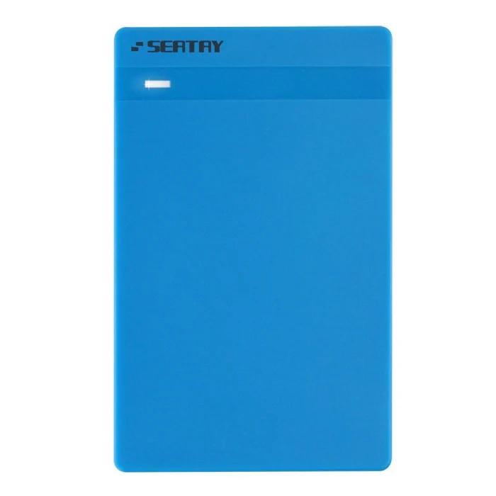 SEATAY HD213 Tool Free Screwless SATA 2.5 inch USB 3.0 Interface HDD Enclosure, The Maximum Support Capacity: 2TB(Blue)