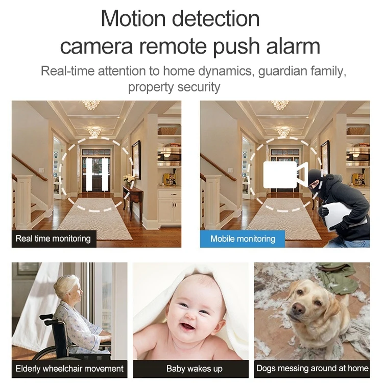SECTEC IL-HIP291-2M-AI Intelligent Tracking Monitor Mobile Phone Remote Wireless Network Wifi Camera Cloud Storage Intelligent Shaking Head Network Camera - Image 10