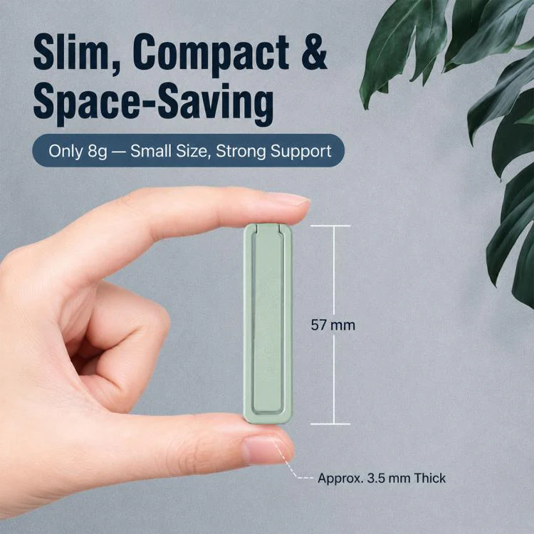 Self-adhesive Ultra Thin Foldable Mobile Phone Holder(Black) - Image 8