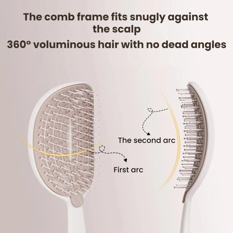 Self-Cleaning Airbag Comb With High-Top Volume Massage Function(Pink) - Image 5