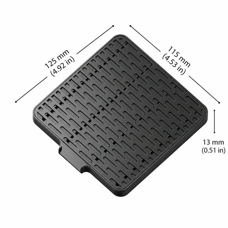 Self-Draining Espresso Scale Drip Tray 3D-Printed PLA Sloped Coffee Scale Protector(Black) - Image 9
