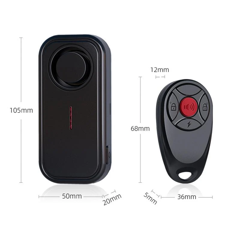 SF06R IP66 Waterproof Long-Distance Wireless Vehicle Vibration Anti-Theft Alarm(1 Host + 1 Remote Control) - Image 10
