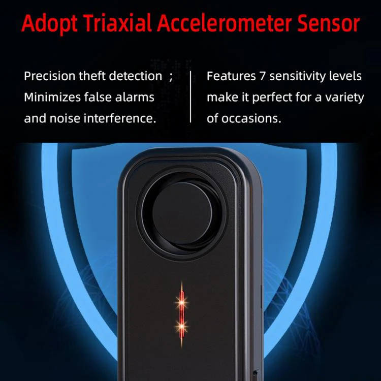 SF06R IP66 Waterproof Long-Distance Wireless Vehicle Vibration Anti-Theft Alarm(1 Host + 1 Remote Control) - Image 4