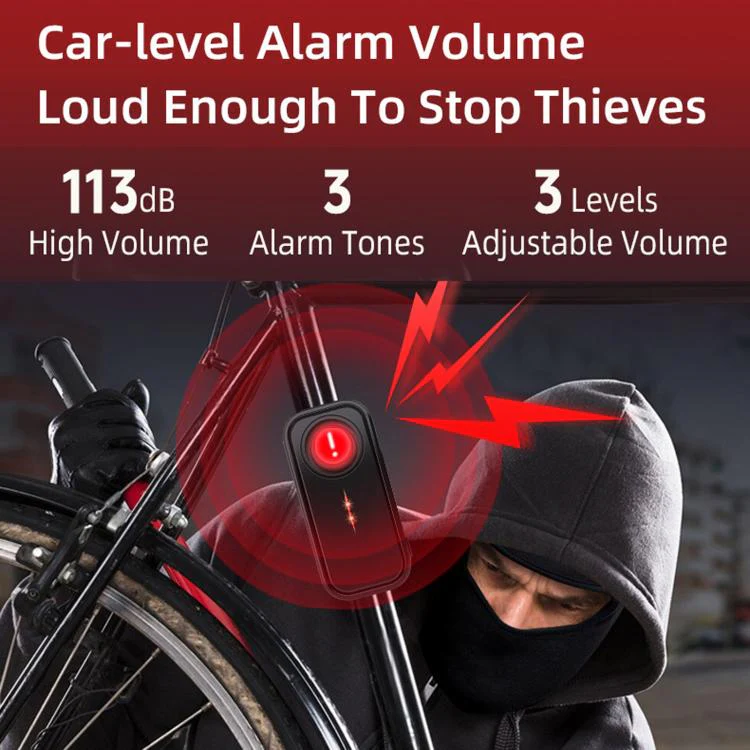 SF06R IP66 Waterproof Long-Distance Wireless Vehicle Vibration Anti-Theft Alarm(2 Host + 1 Remote Control) - Image 3