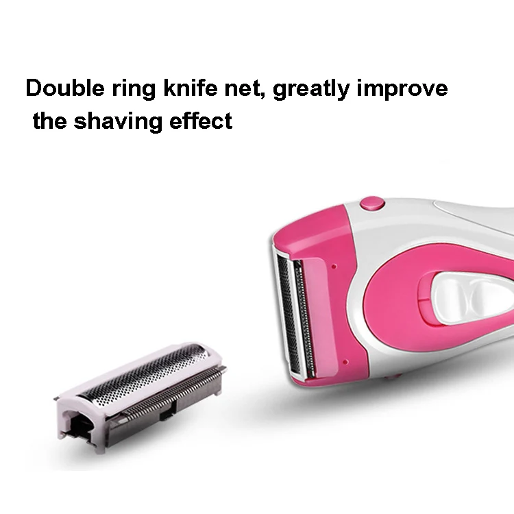SG-662 Female Electric Epilator Rechargeable Hair Removal for The Private Parts of The Armpit - Image 3