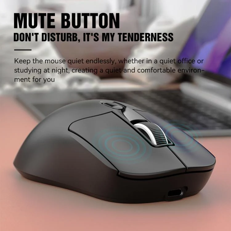 SHIPADOO A7 2.4GHzx Wireless BT Dual-Mode Mouse(White) - Image 6