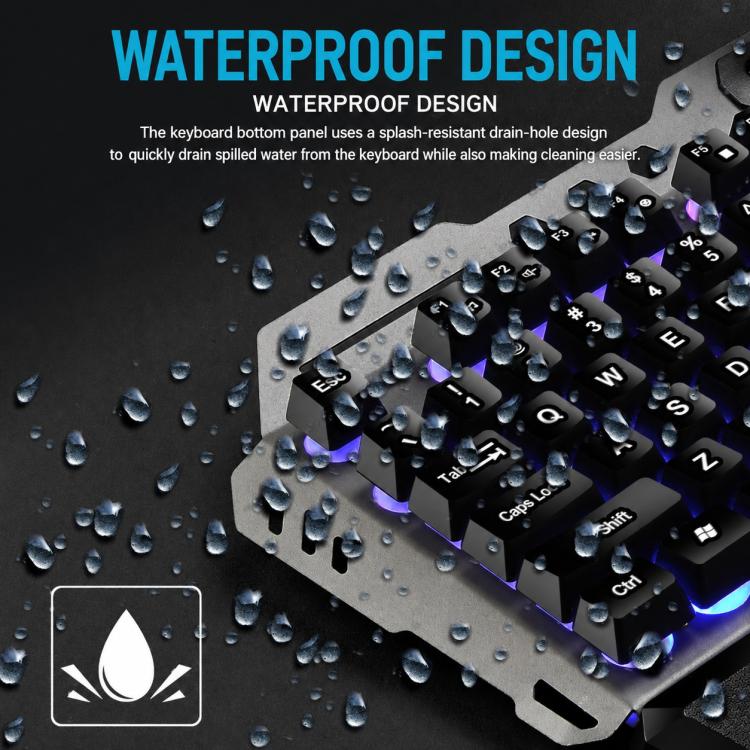SHIPADOO GK70 Chicken Version Wired RGB Floating Detachable Hand Rest Character Rainbow Translucent Gaming Keyboard - Image 9