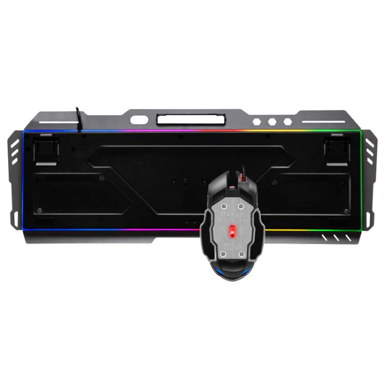 SHIPADOO GT700 Illuminated Wired Gaming Keyboard and 6D 4800DPI Mouse Set(Black) - Image 2