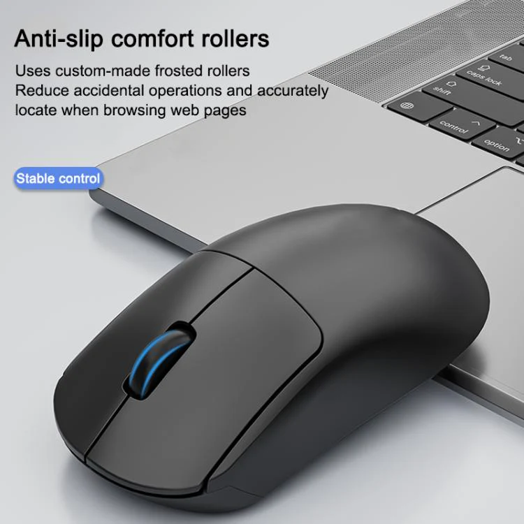SHIPADOO W200 Office And Gaming 2.4G Wireless Mouse(Black) - Image 5