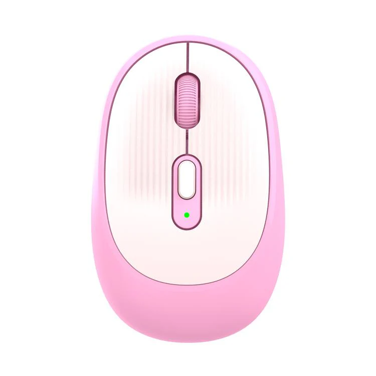 SHIPADOO W300 2.4G Wireless Dual-Mode Mouse(Pink) - Image 2
