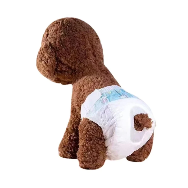 SHUERMEI Disposable Pet Diapers Menstrual Pants, Size: Female XXS 10pcs /Pack - Image 10