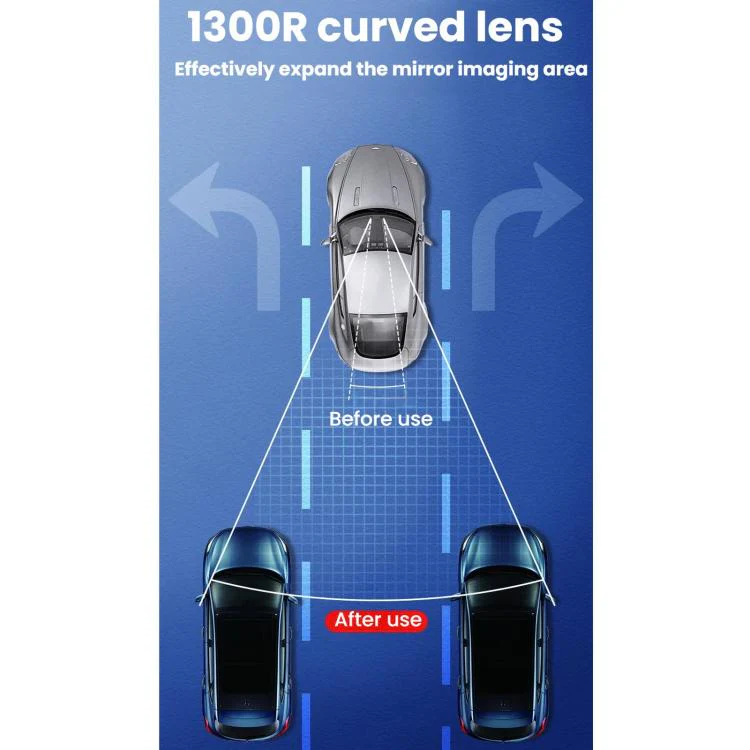 SHUNWEI Adjustable Suction Cup Wide-angle Reversing Mirror - Image 5