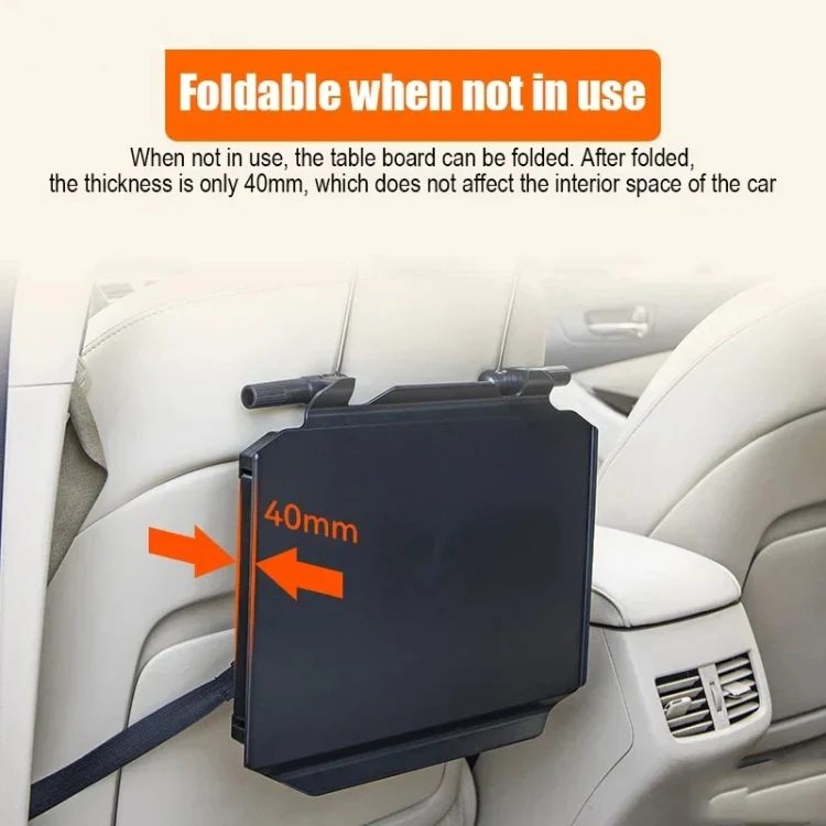 SHUNWEI Car Dining Table Rear Foldable Storage Rack Computer Stand, SD-1504D - Image 11
