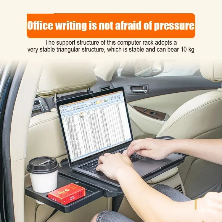 SHUNWEI Car Dining Table Rear Foldable Storage Rack Computer Stand, SD-1504D - Image 12