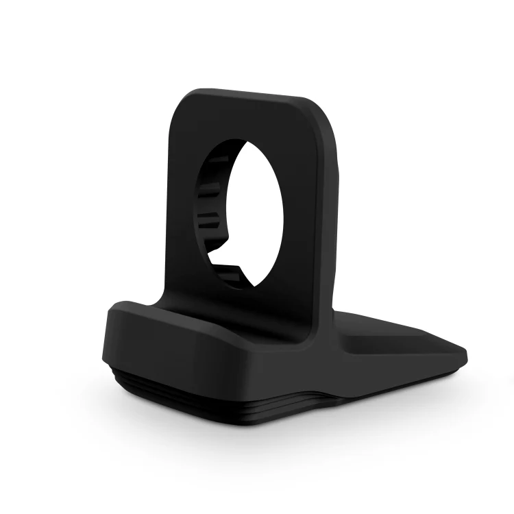 Silicone Charging Holder for Apple Watch(Black) - Image 3