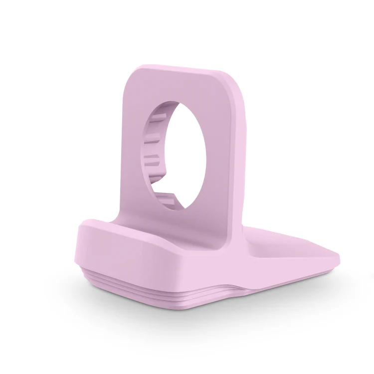 Silicone Charging Holder for Apple Watch(Purple) - Image 3
