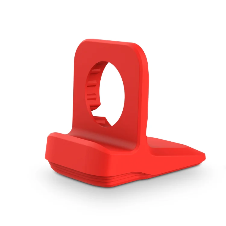 Silicone Charging Holder for Apple Watch(Red) - Image 3