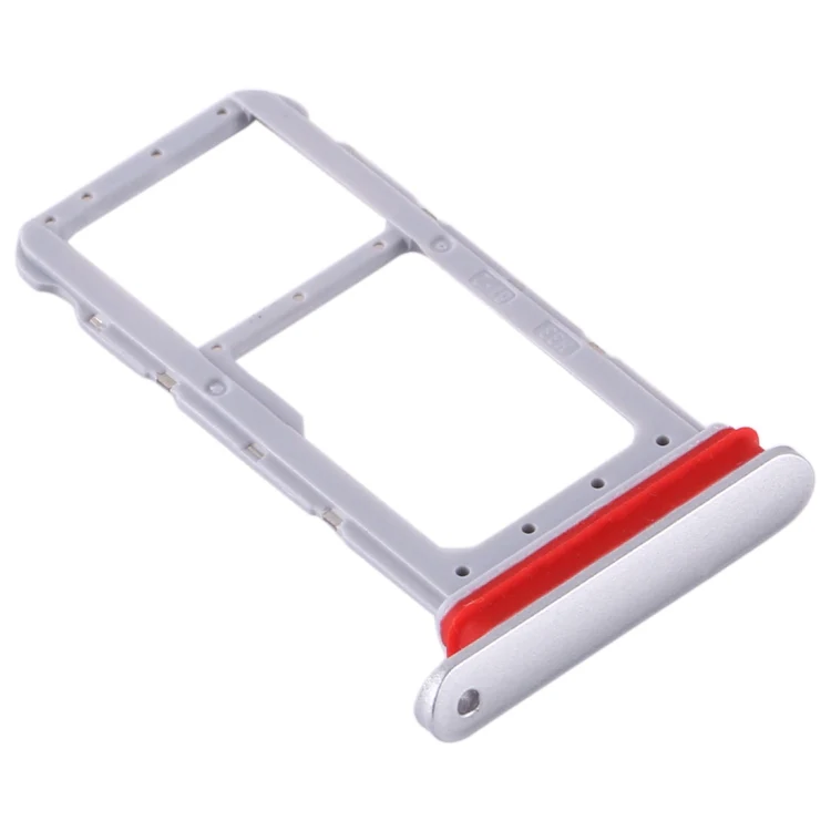 SIM Card Tray + Micro SD Card Tray for Huawei Honor Waterplay (Silver) - Image 4