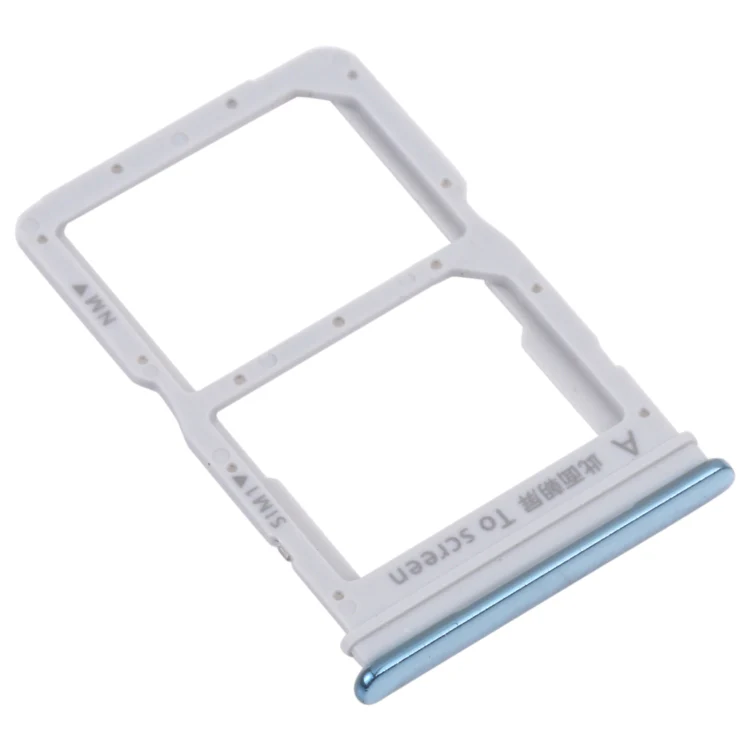 SIM Card Tray + NM Card Tray for Honor 30i (Blue) - Image 2