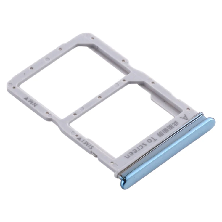 SIM Card Tray + NM Card Tray for Huawei Honor 20 Lite (Baby Blue) - Image 3