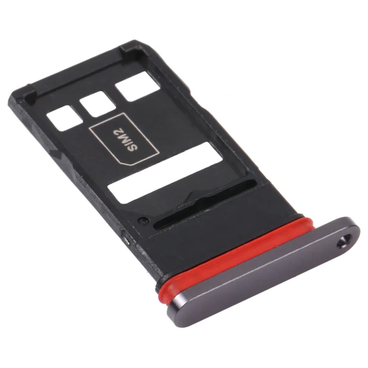 SIM Card Tray + SIM Card Tray for Honor 30 Pro (Black) - Image 2