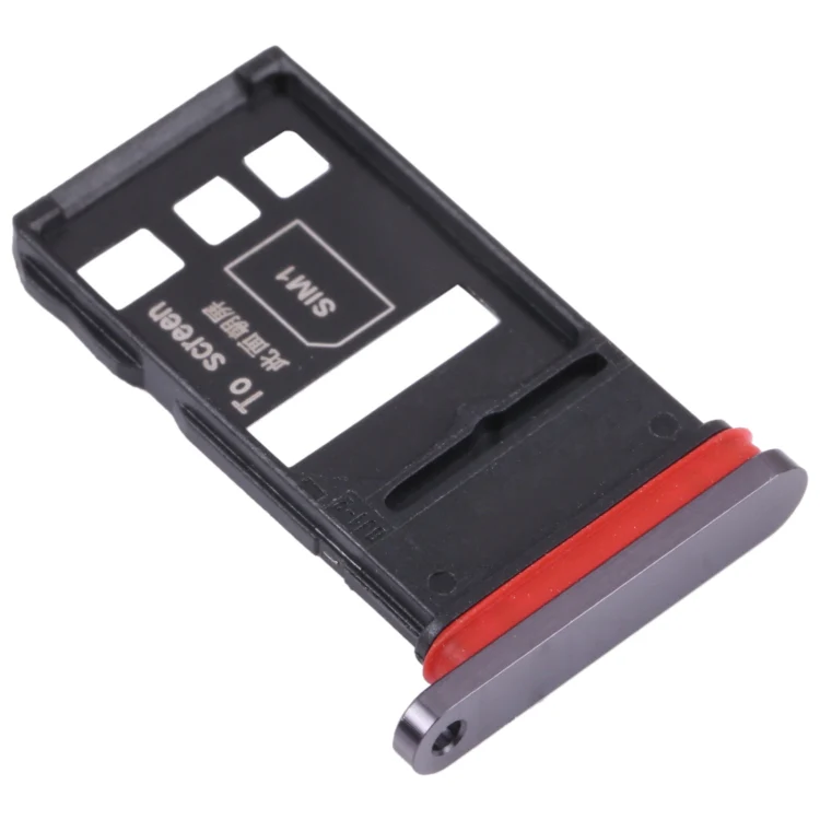 SIM Card Tray + SIM Card Tray for Honor 30 Pro+(Black) - Image 2