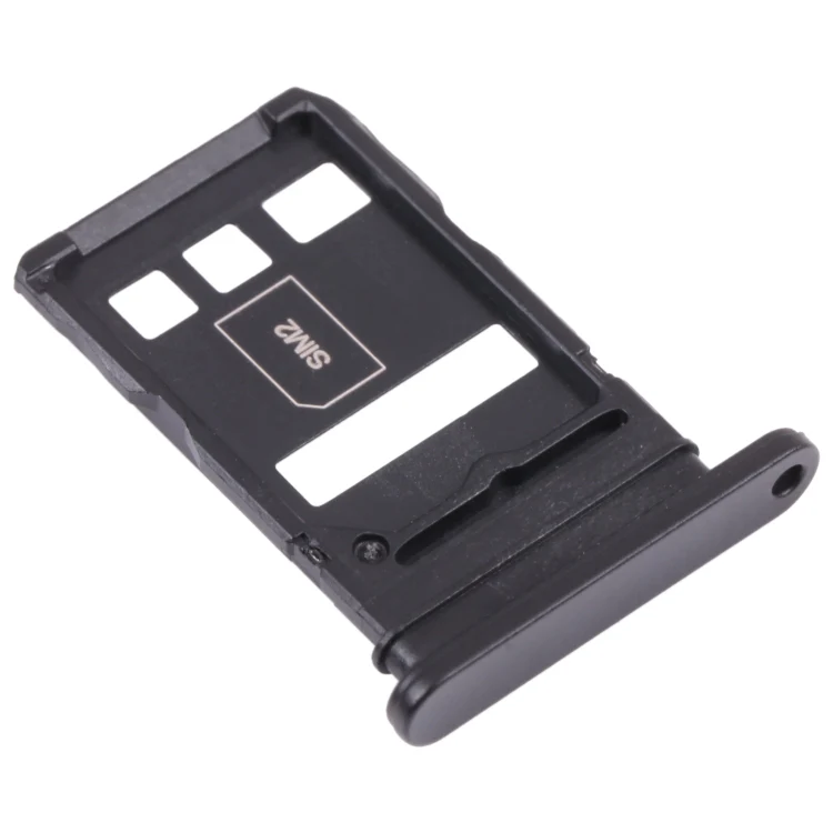 SIM Card Tray + SIM Card Tray for Honor 50 Pro (Black) - Image 3