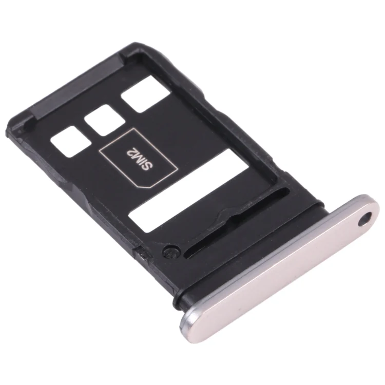SIM Card Tray + SIM Card Tray for Honor 50 Pro (Silver) - Image 3
