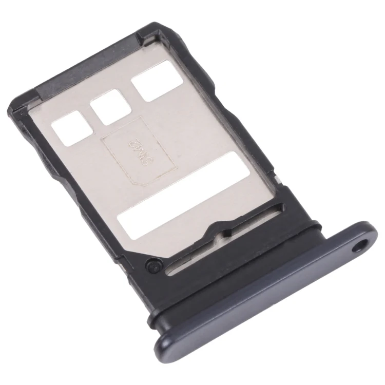 SIM Card Tray + SIM Card Tray for Honor 60 (Black) - Image 3