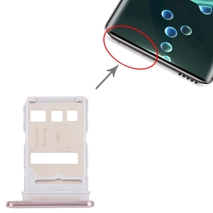 SIM Card Tray + SIM Card Tray for Honor 60 (Gold) - Image 4