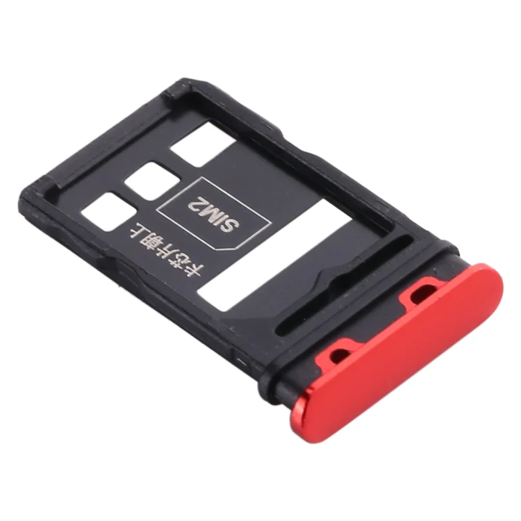 SIM Card Tray + SIM Card Tray for Honor V30 Pro / Honor V30(Red) - Image 4