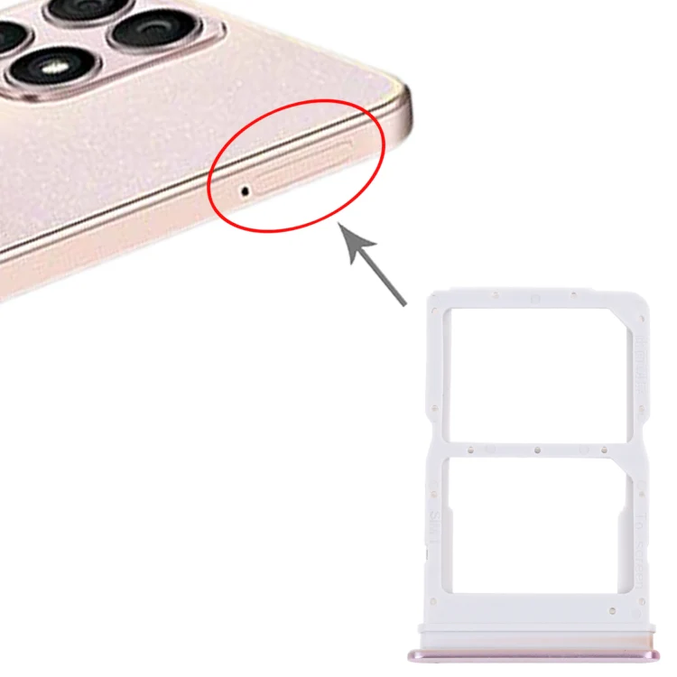 SIM Card Tray + SIM Card Tray for Honor X30i(Pink) - Image 4