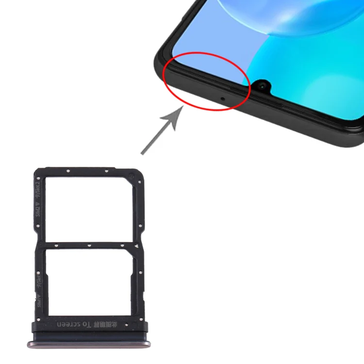 SIM Card Tray + SIM Card Tray for Huawei Honor 30 Youth (Gold)