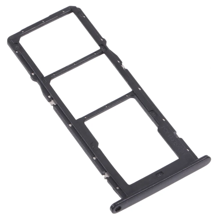 SIM Card Tray + SIM Card Tray + Micro SD Card Tray for Honor 20e (Black) - Image 3