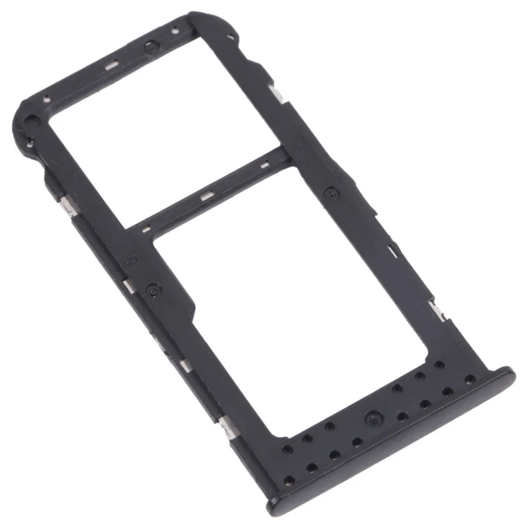 SIM Card Tray + SIM Card Tray / Micro SD Card Tray for Honor 6C Pro (Black) - Image 3
