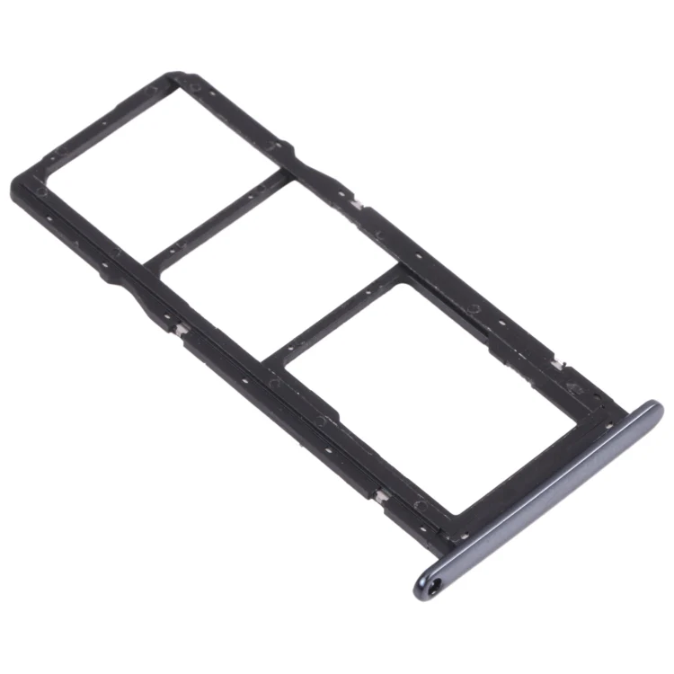 SIM Card Tray + SIM Card Tray + Micro SD Card Tray for Honor 7A Pro (Black) - Image 3