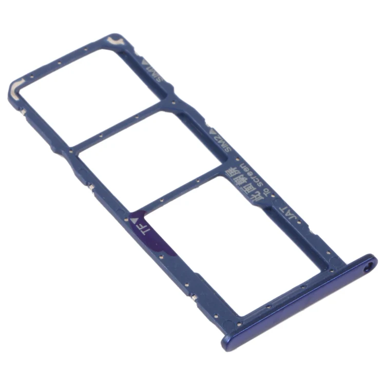 SIM Card Tray + SIM Card Tray + Micro SD Card Tray for Honor 8A 2020 (Purple) - Image 2