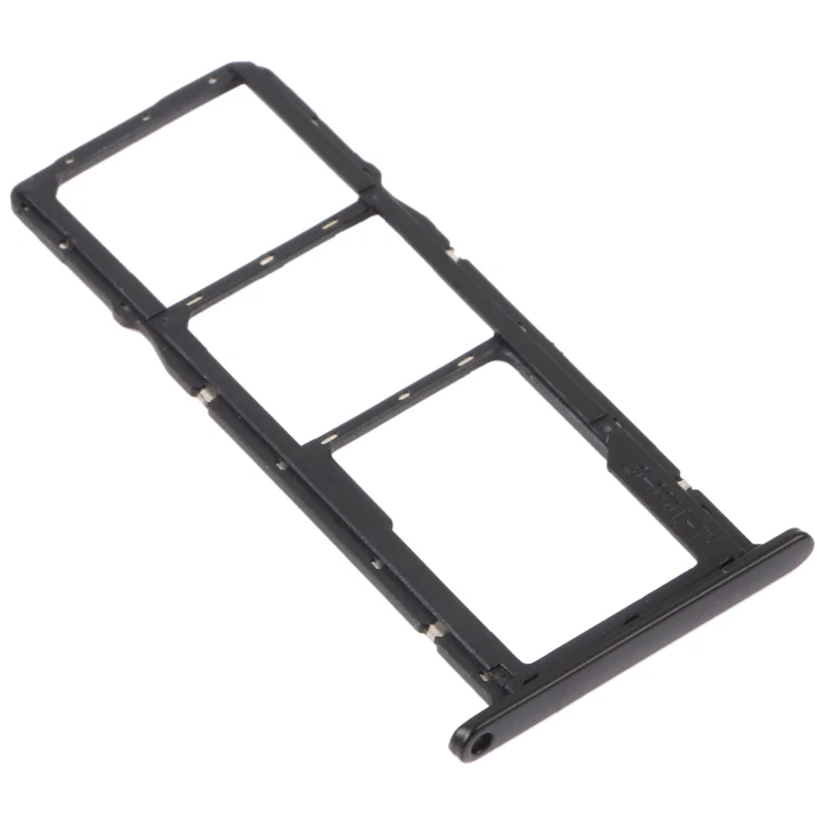 SIM Card Tray + SIM Card Tray + Micro SD Card Tray for Honor 8S 2020 (Black) - Image 3