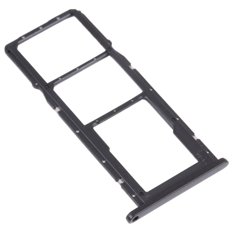 SIM Card Tray + SIM Card Tray + Micro SD Card Tray for Honor 9A(Black) - Image 3